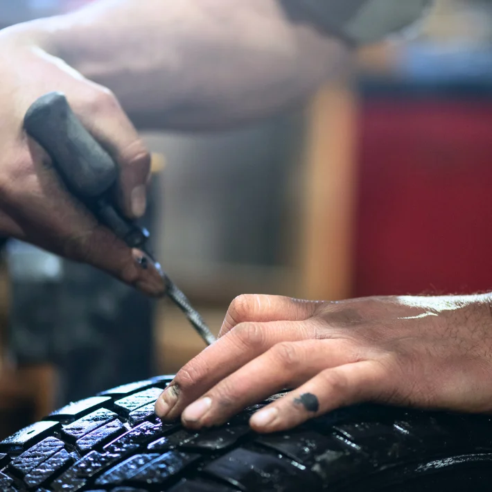 Taller de reparación de pinchazos en León